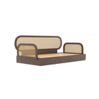 Brayton sofa cum bed, angle view