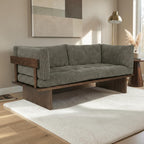 Harlow Solid Wood Upholstered Sofa