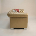 Aurumite Solid Wood Upholstered Sofa