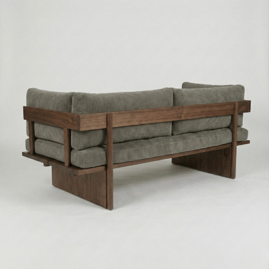 Harlow Solid Wood Upholstered Sofa