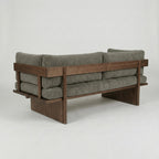 Harlow Solid Wood Upholstered Sofa
