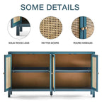Adouer Wood multi-use adjustable shelf sideboard — source image 10
