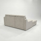 Silchester Solid Wood Upholstered L-Shape Sofa