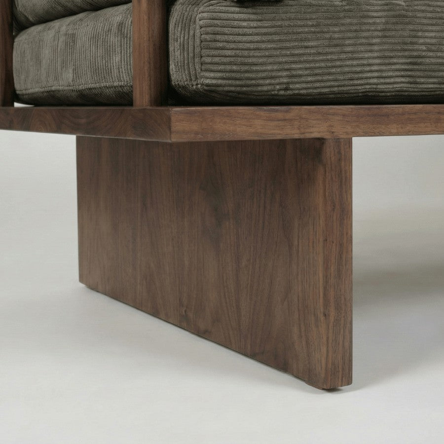 Harlow Solid Wood Upholstered Sofa