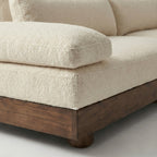 Draycott Solid Wood Fabric Sofa
