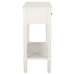 Adouer sheesham white carved-leg console table — source image 4