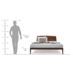 Dunsford Chamfered Edge Teakwood Bed