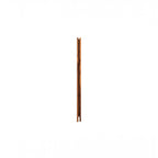 Homecrest Ashcombe solid sheesham wood bookshelf viewed from the side showing its slim profile and natural finish
