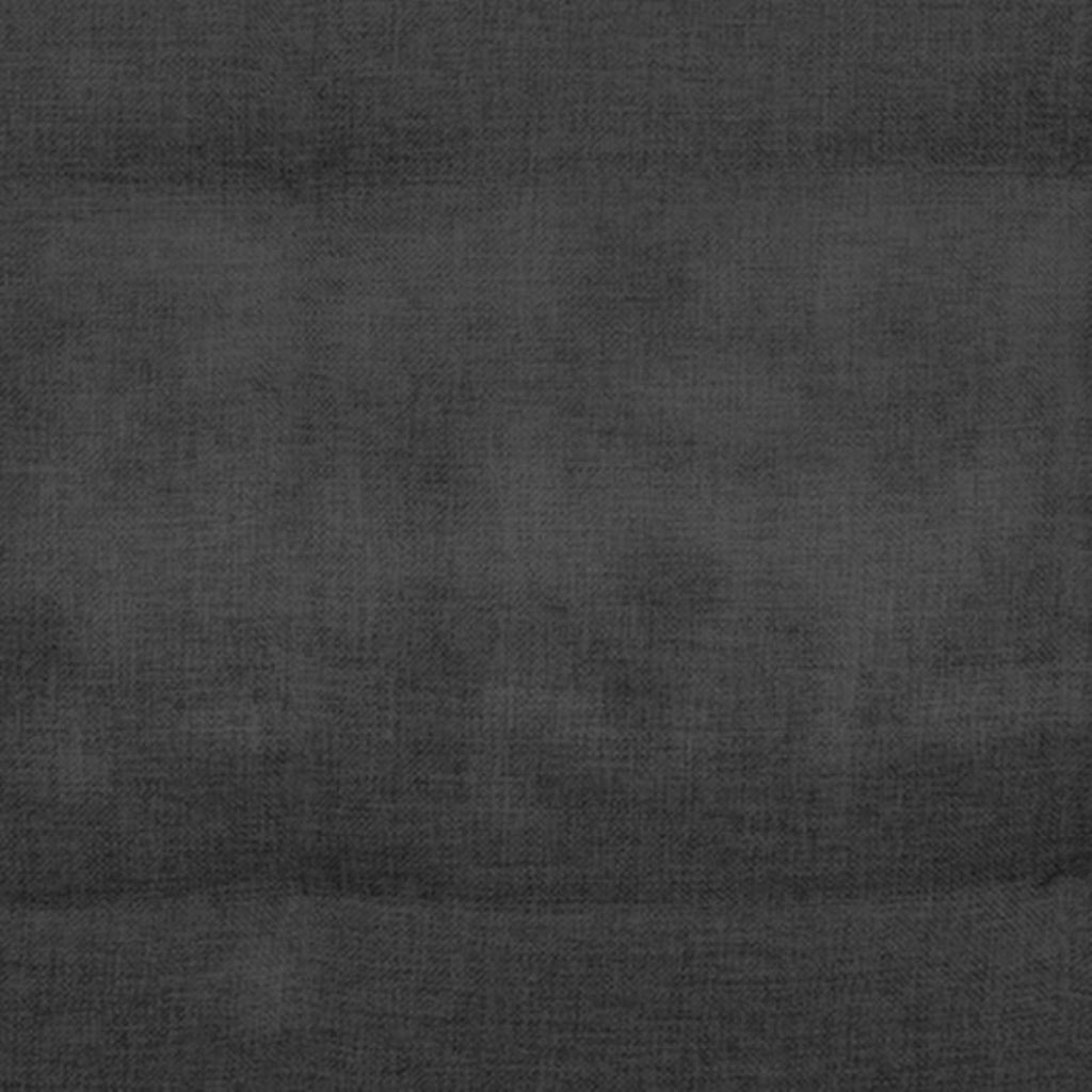 Homecrest Kesler compact sofa cum bed in dark grey polyester fabric with a textured weave finish