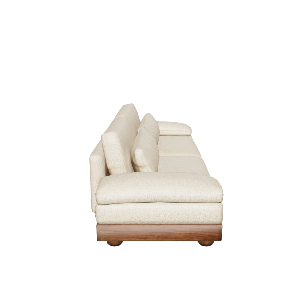 Draycott — Low-Profile Lounge Sofa with Deep Seats