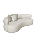 Calla — Curved Bean-Form Sofa