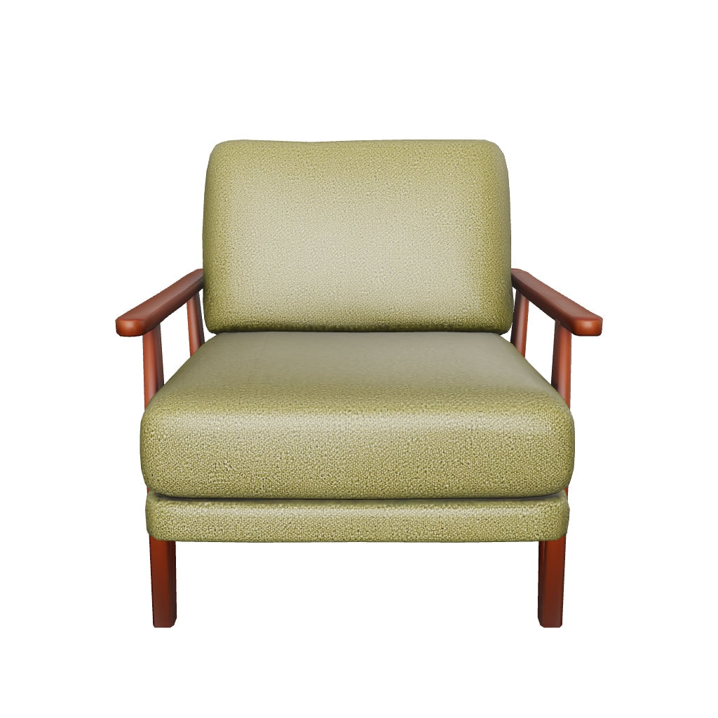 Lars — Scandi Solid Wood Accent Chair