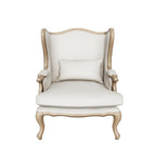 Grantham — Solid Wood & Fabric Armchair