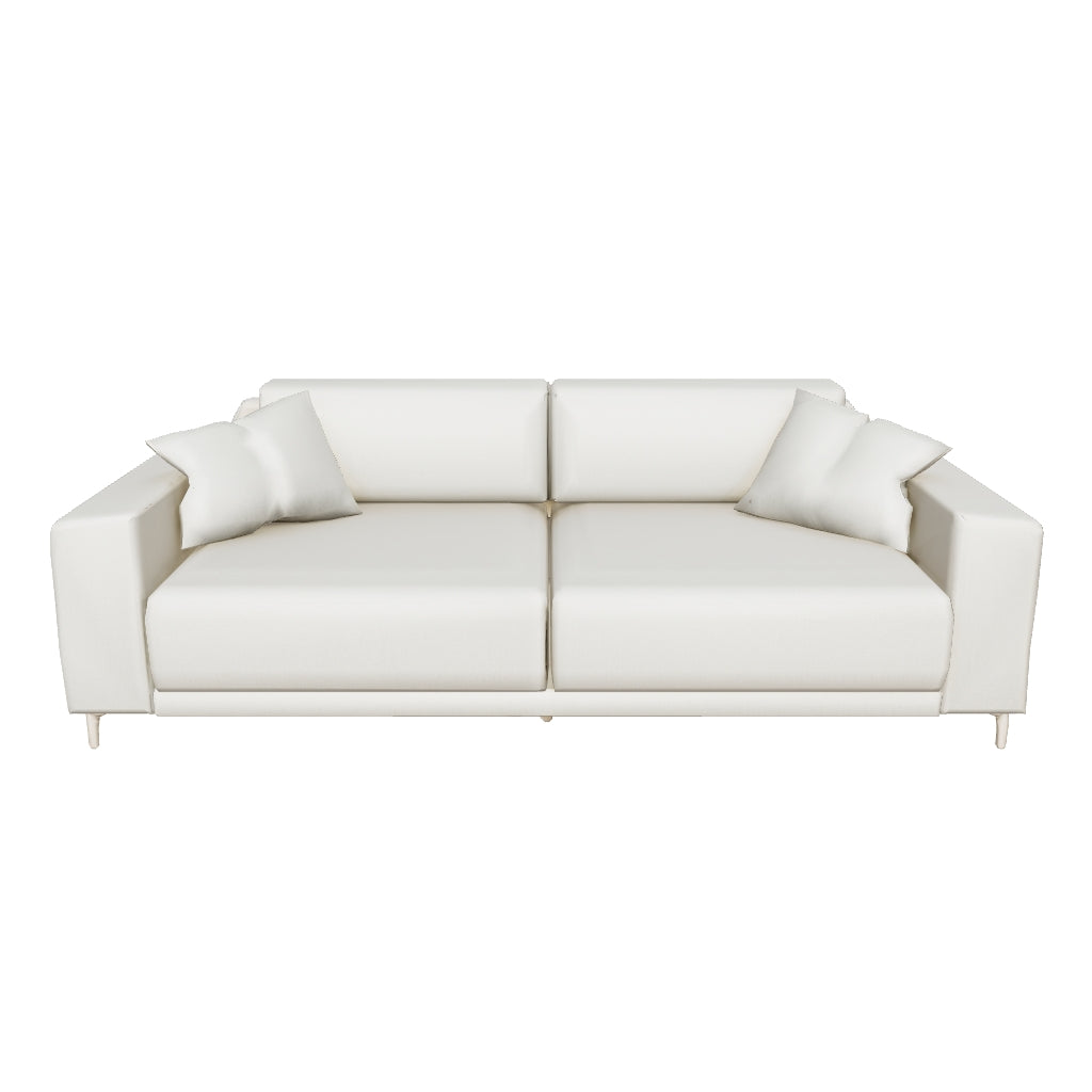Avebury — Three-Seater Poly Linen Sofa