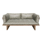 Harlow — Exposed Frame Sofa with Slab Legs