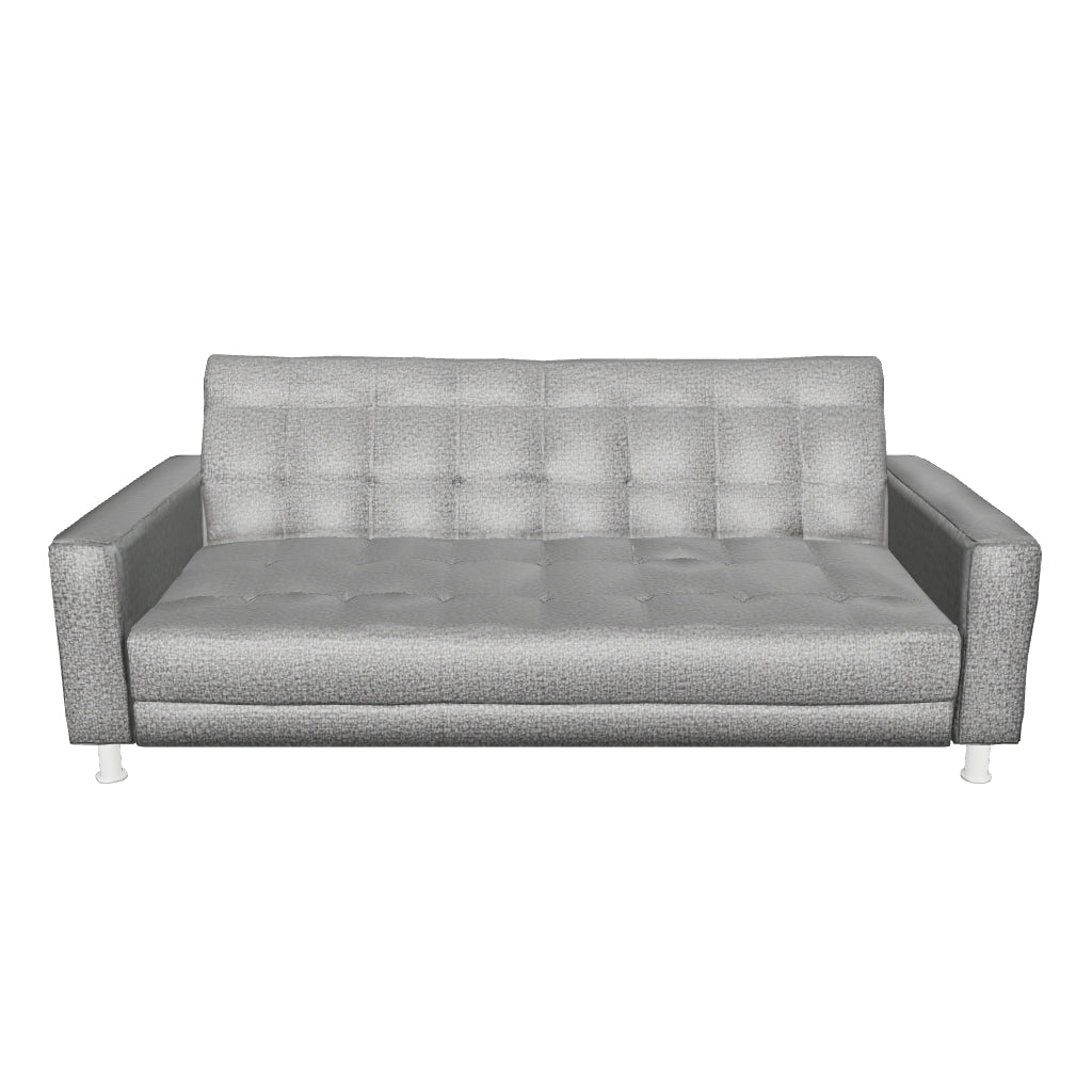 Kesler — Chrome-Leg Sofa Cum Bed