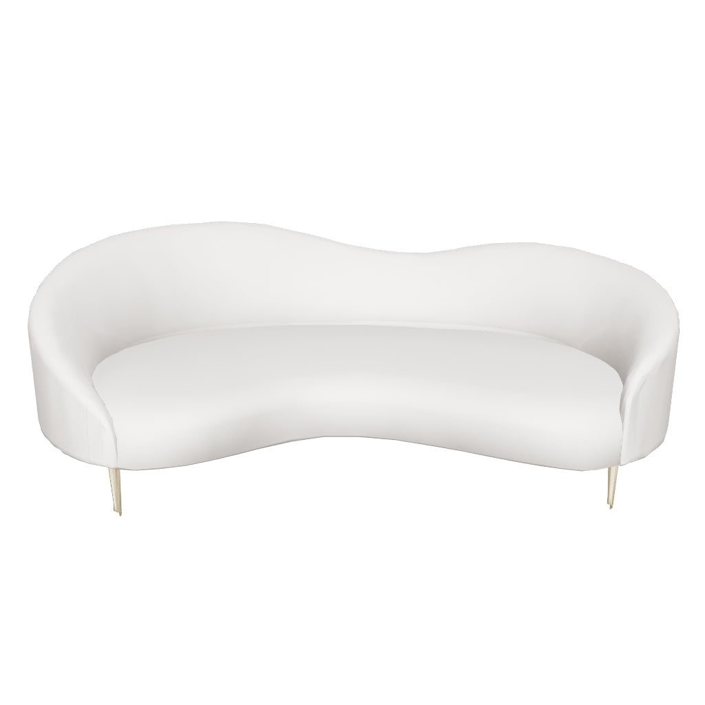 Vernham — Three-Seater Poly Linen Sofa