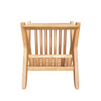 Corbel — Acacia Side Table with Magazine Slot