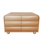 Roswell — 6-Drawer Acacia Wood Dresser