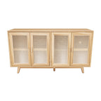 Emsley — Cane Four-Door Sideboard