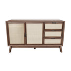 Whitlock — Rattan-Front Sideboard