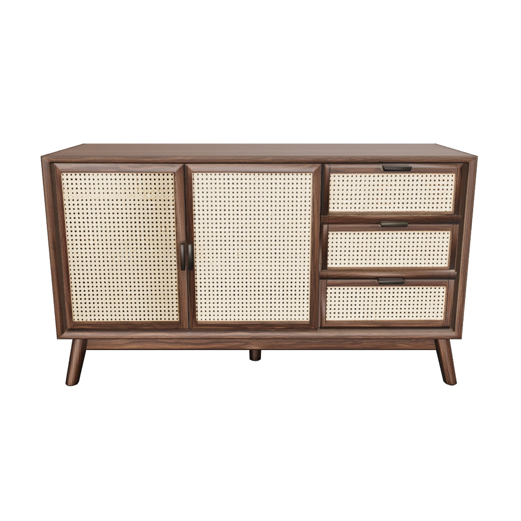 Whitlock — Rattan-Front Sideboard